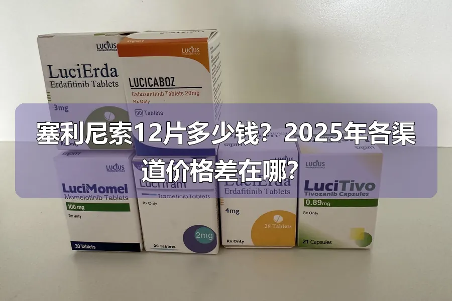 塞利尼索12片多少钱？2025年各渠道价格差在哪？